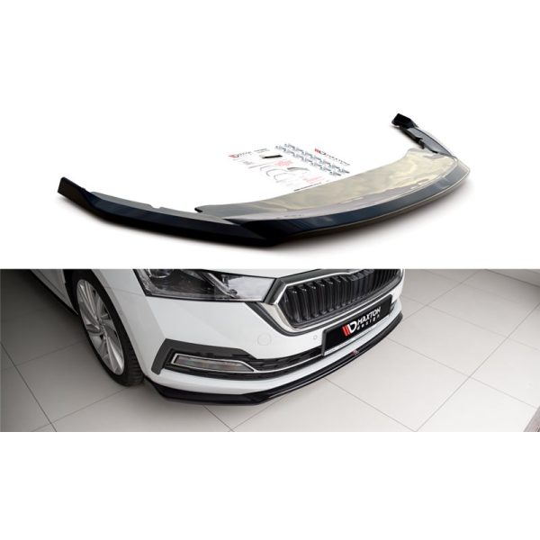 Sottoparaurti splitter anteriore V.2 Skoda Octavia Mk4 2019 -