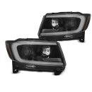 Fari Tube light e DTS Chrysler Jeep Grand Cherokee 11-13 Neri