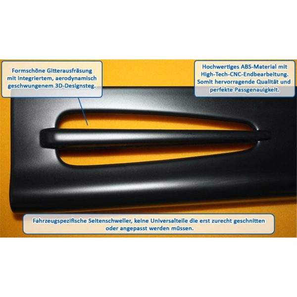 Minigonne laterali BMW Serie 3 E36 Compact GT4