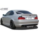 Diffusore sottoparaurti posteriore BMW serie 3 E46