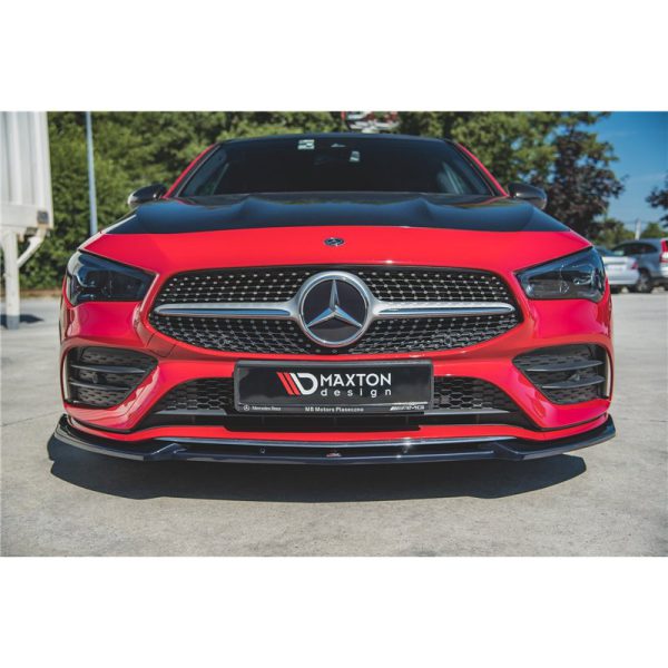 Sottoparaurti splitter anteriore V.2 Mercedes CLA C118 / X118 AMG-Line 2019-