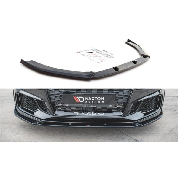 Sottoparaurti splitter anteriore V.4 Audi RS3 8VA 2017-