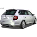 Sottoparaurti diffusore posteriore Skoda Fabia 3 (5J / NJ) 2014-2019