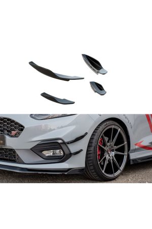 Flaps paraurti anteriore V.2 Ford Fiesta Mk8 ST/ ST-Line 2018-