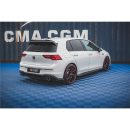 Sottoparaurti splitter laterali posteriore Volkswagen Golf 8 GTI 2020 -