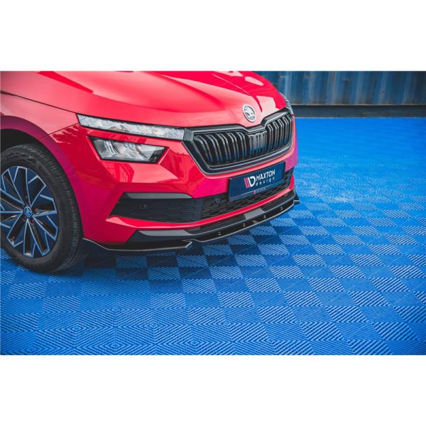 Sottoparaurti splitter anteriore V.1 Skoda Kamiq 2019-