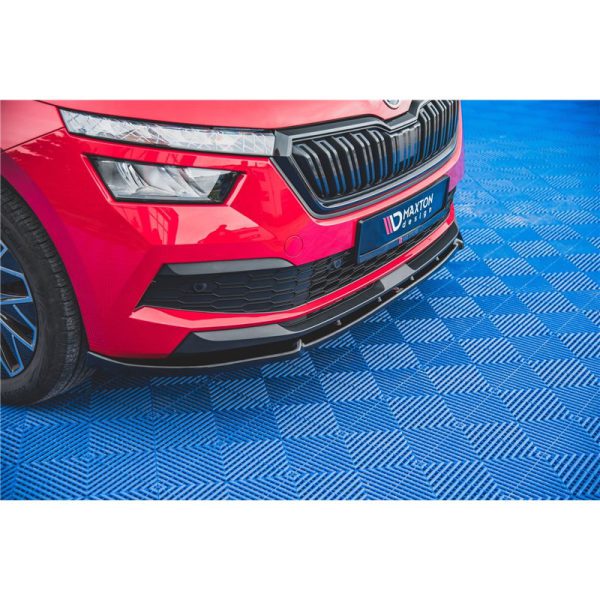 Sottoparaurti splitter anteriore V.2 Skoda Kamiq 2019-