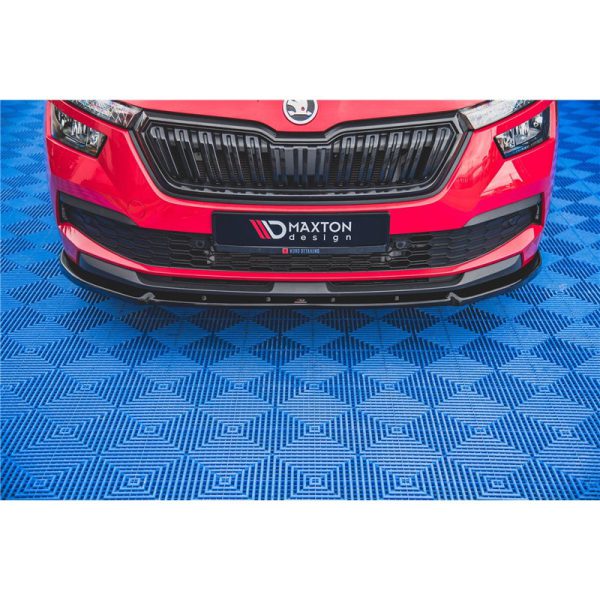 Sottoparaurti splitter anteriore V.2 Skoda Kamiq 2019-