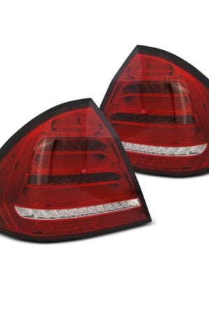 Coppia fari Led DTS posteriori Mercedes W203 berlina 00-04 Rossi