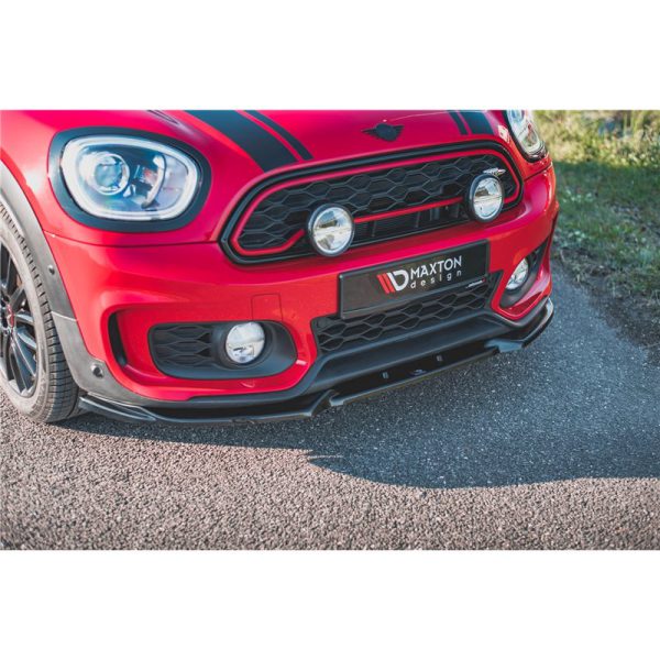 Sottoparaurti splitter anteriore V.1 Mini Countryman Mk2 F60 JCW 2020