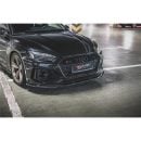 Sottoparaurti splitter anteriore V.3 Audi RS5 F5 Facelift 2019-