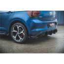 Sottoparaurti estrattore Racing posteriore+Flaps VW Polo GTI Mk6 2017-