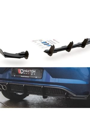 Sottoparaurti estrattore Racing posteriore+Flaps VW Polo GTI Mk6 2017-