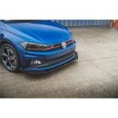 Flaps aerodinamici inferiori Volksvagen Polo GTI Mk6 2017- nero opaco