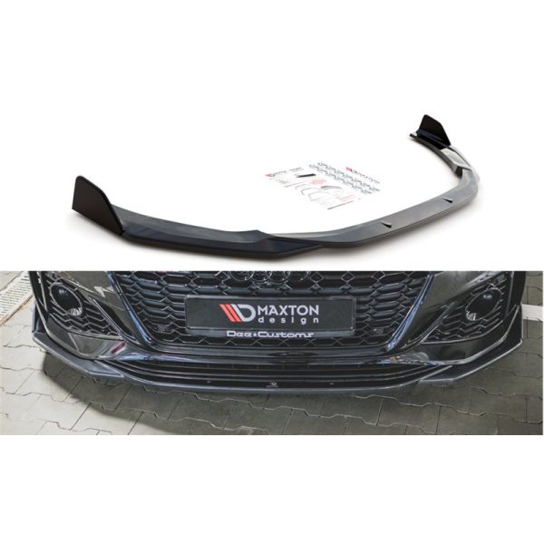 Sottoparaurti splitter+flaps anteriori V.1 Audi RS5 F5 Facelift 2019-