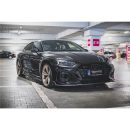 Sottoparaurti splitter+flaps anteriori V.1 Audi RS5 F5 Facelift 2019-