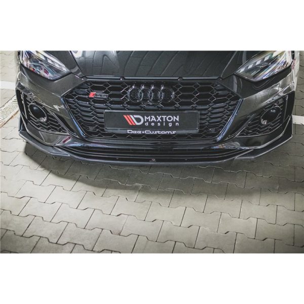 Sottoparaurti splitter+flaps anteriori V.1 Audi RS5 F5 Facelift 2019-