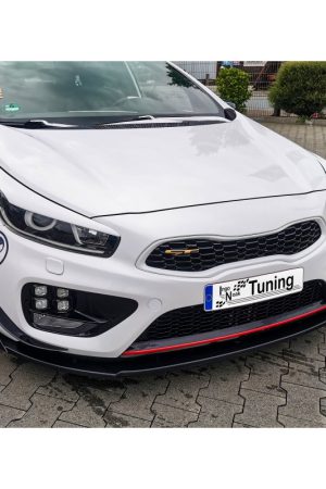 Sottoparaurti anteriore V.2 + flaps Kia Ceed GT / Pro GT 2013-2018