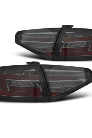 Coppia fari Led Bar DTS posteriori Audi A4 B8 12-15 berlina Fume (Oem)