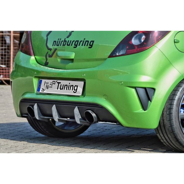 Sottoparaurti estrattore posteriore Opel Corsa D OPC Nürburgring Edition