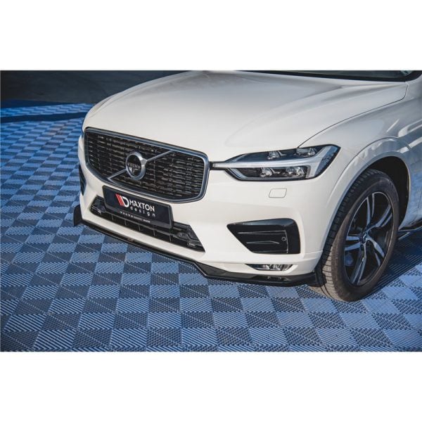 Sottoparaurti splitter anteriore V.1 Volvo XC60 Mk2 R-Design 2017-