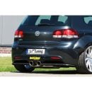 Sottoparaurti estrattore posteriore Volkswagen Golf 6R 2008-2013