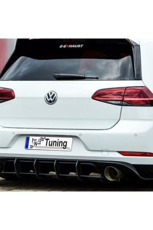 Sottoparaurti estrattore posteriore Volkswagen Golf 7 GTI TCR 2019-