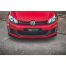 Lama sottoparaurti racing V.3 Volkwagen Golf VI GTI 2008-2012 Nero e rosso