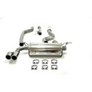 Sistema di scarico in acciaio Inox 2x80 BMW Serie 3 Gran Turismo F34