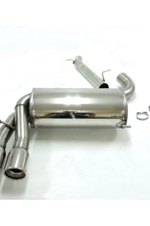 Sistema di scarico in acciaio Inox 2x80 per Audi A3 / S3 8P Sportback 2008-2013