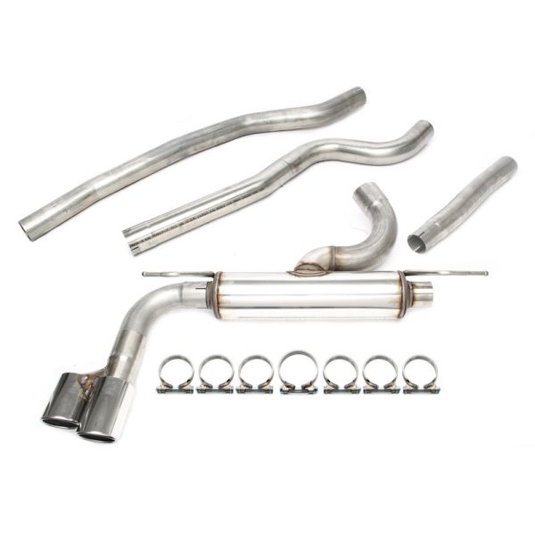 Sistema di scarico in acciaio Inox 2x80 BMW Serie 3 Gran Turismo F34 318D + 320D