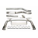 Sistema di scarico in acciaio Inox 2x90 BMW Serie 1 Coupe E82