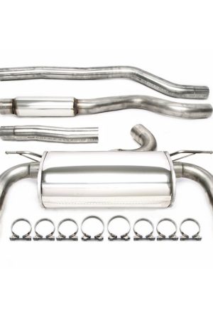 Sistema di scarico in acciaio Inox 2x90 BMW Serie 1 Coupe E82