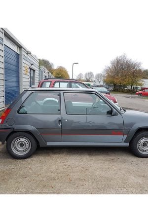 Minigonne laterali sottoporta + passaruota Renault 5 GT Turbo prima serie