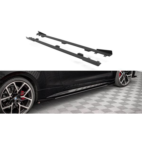 Minigonne laterali + flaps BMW Serie 4 G22 M-Pack 2020-