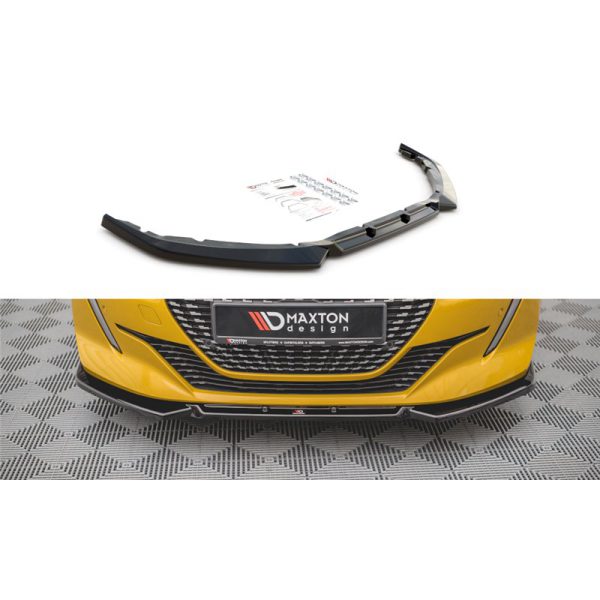Sottoparaurti splitter anteriore V.1 Peugeot 208 Mk2 2019-