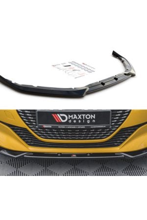 Sottoparaurti splitter anteriore V.2 Peugeot 208 Mk2 2019-