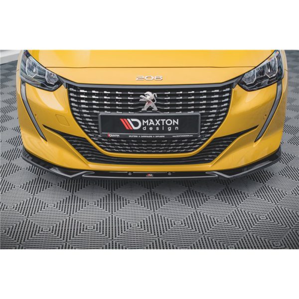 Sottoparaurti splitter anteriore V.2 Peugeot 208 Mk2 2019-