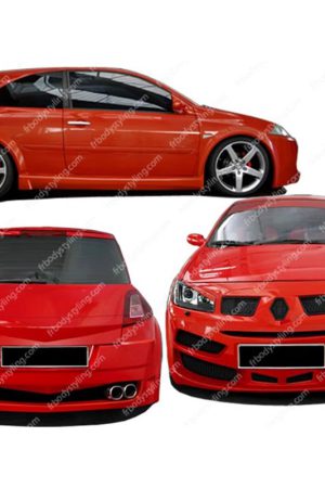 Kit estetico completo Renault Megane 2002 Helios