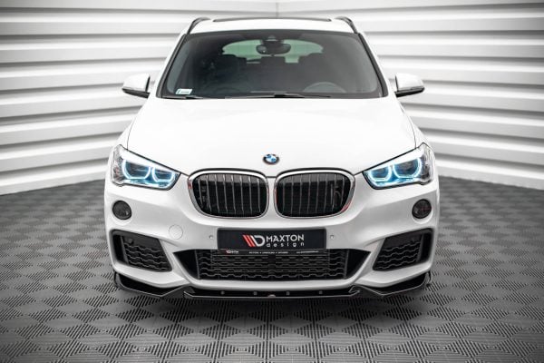 Sottoparaurti splitter anteriore V.2 BMW X1 M-Pack F48 2015-2019