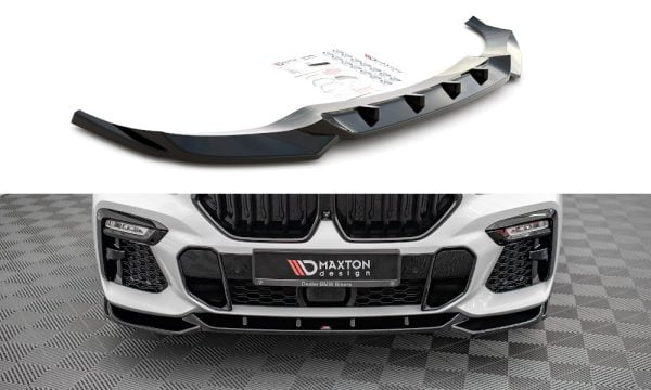 Sottoparaurti splitter anteriore V.1 BMW X6 G06 M-pack 2019-