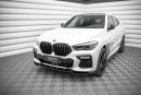 Sottoparaurti splitter anteriore V.1 BMW X6 G06 M-pack 2019-