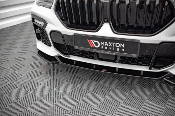 Sottoparaurti splitter anteriore V.1 BMW X6 G06 M-pack 2019-