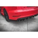 Sottoparaurti splitter laterali Audi S3 8V / A3 S-Line 8V 2013-2016