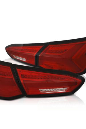 Fari posteriori Led Bar e DTS Ford Focus MK4 18-21 Rossi e Bianchi