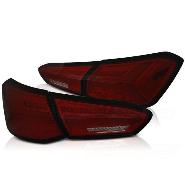 Fari posteriori Led Bar e DTS Ford Focus MK4 18-21 Rossi fume