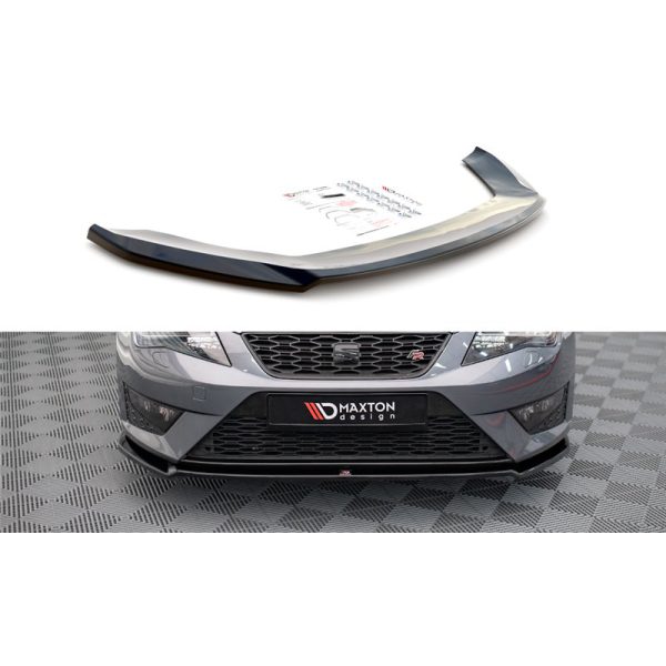 Sottoparaurti splitter anteriore V.2 Seat Leon FR / Cupra MK3 2012-2016