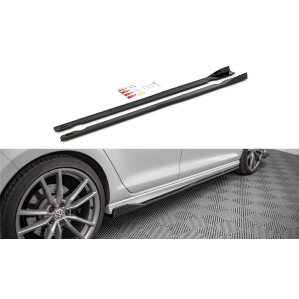 Estensioni minigonne sottoporta V.2 Volkswagen Golf VII R 2013-2016