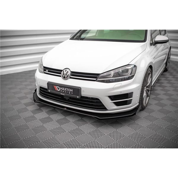 Sottoparaurti anteriore V.1 + Flaps Volkswagen Golf R Mk7 2013-2016