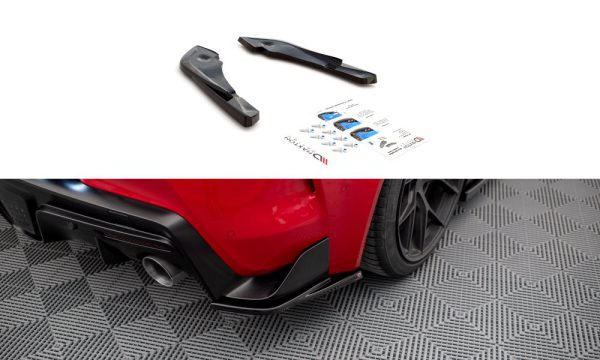 Sottoparaurti splitter laterali posteriori V.3 Toyota Supra Mk5 2019-